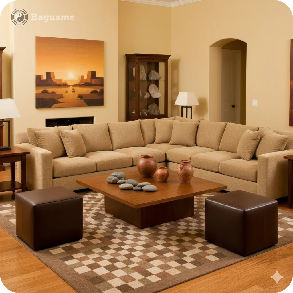 The Earth Element interior design - Example 1