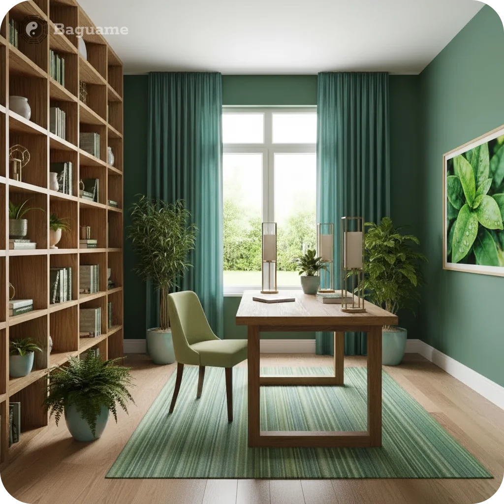 The Wood Element interior design - Example 1