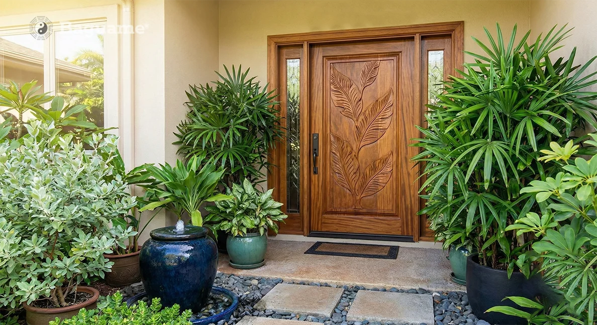 East and Southeast-Facing Doors (The Wood Sector)