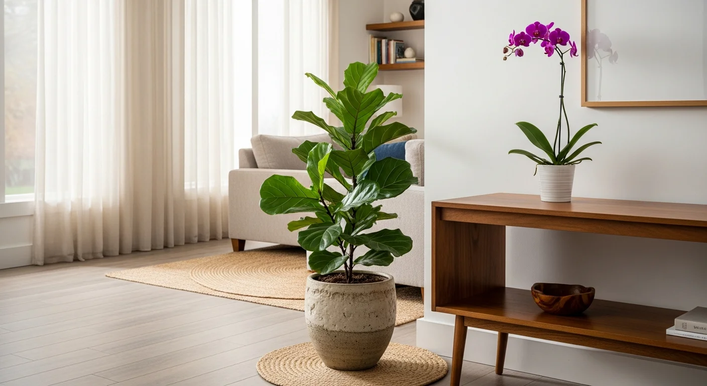 Inviting open-plan home from entrance, effective Feng Shui cures.