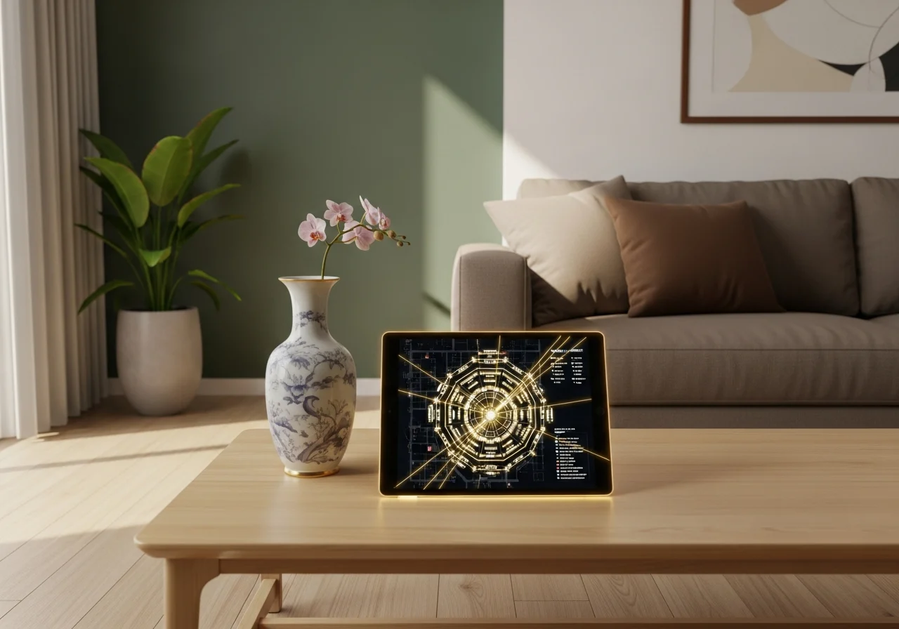 Análisis de Feng Shui con IA: Armonizando Interiores Modernos con Sabiduría Ancestral y Tecnología de Vanguardia