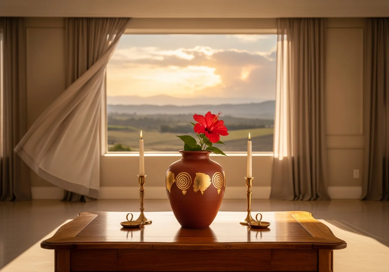 Enciende tu fama: Cómo elegir el mejor florero de Feng Shui para el sector Sur