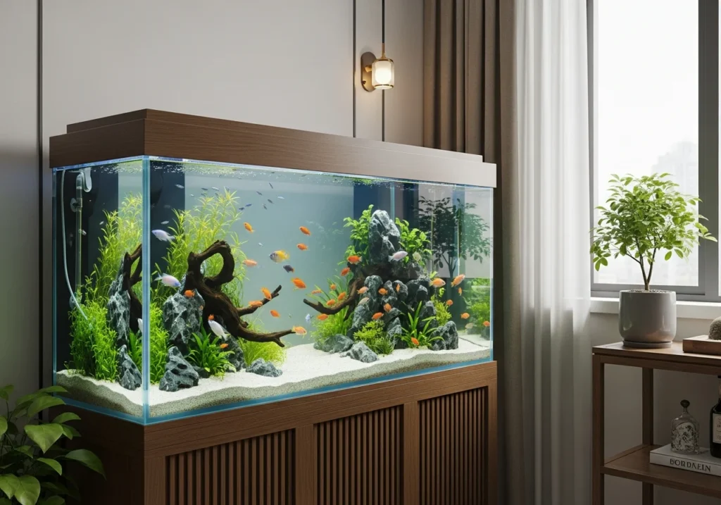 feng shui y peceras