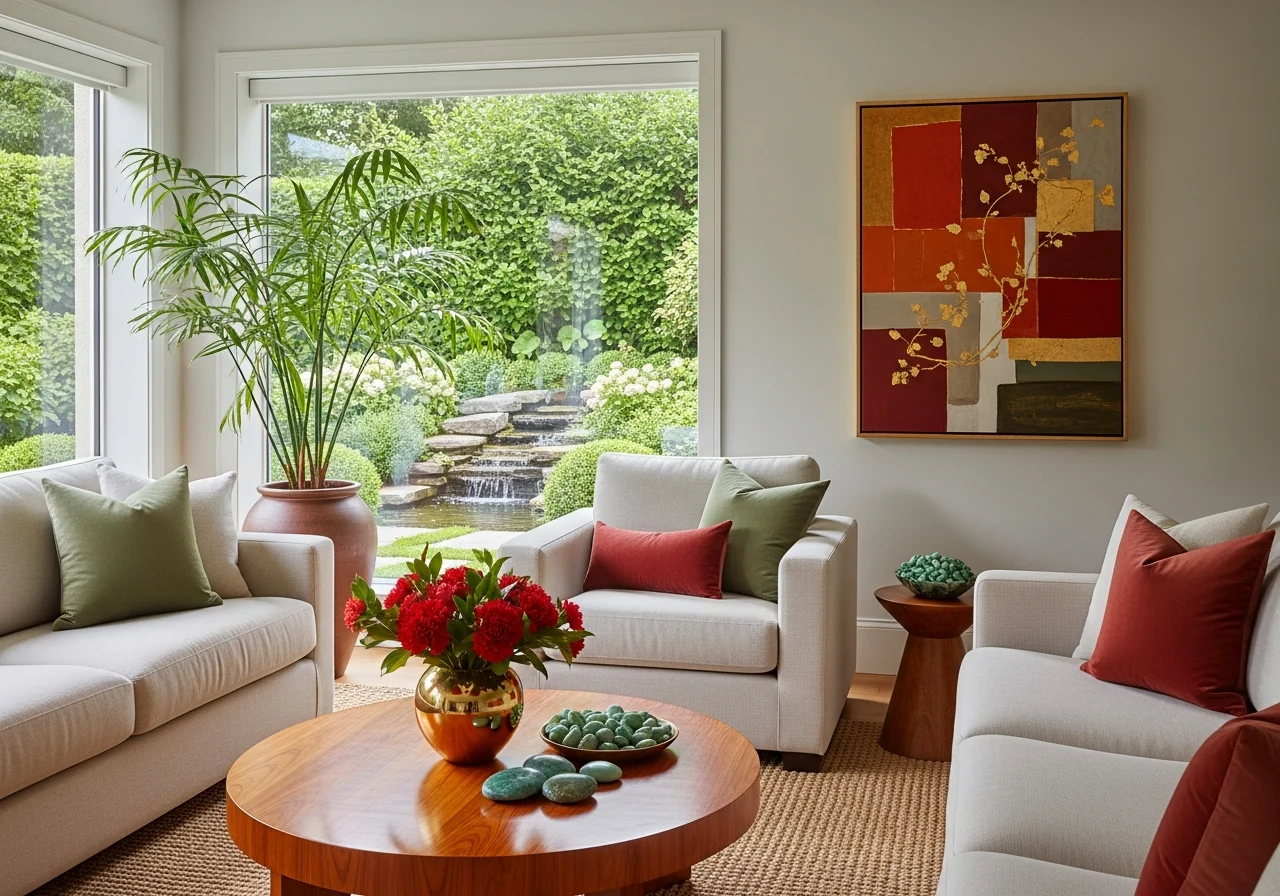 Ideas de decoración para el sector Sur según el Feng Shui