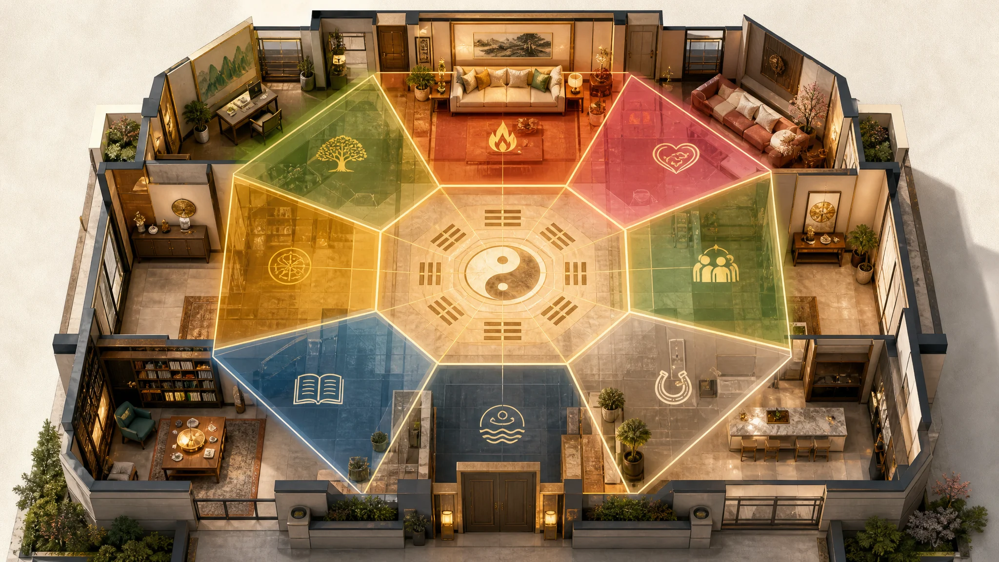 Bagua Map in Home Design: Shaping Your Future House with Feng Shui